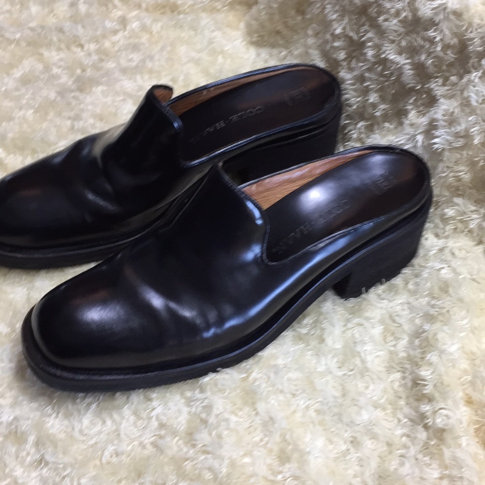 Cole Haan Black clogs size 10
